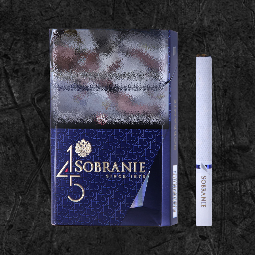 Сигареты Собрание Синие (Sobranie Blue)