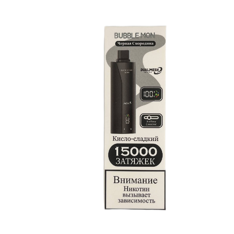 Bubble Mon Booster P-15000 Черная смородина