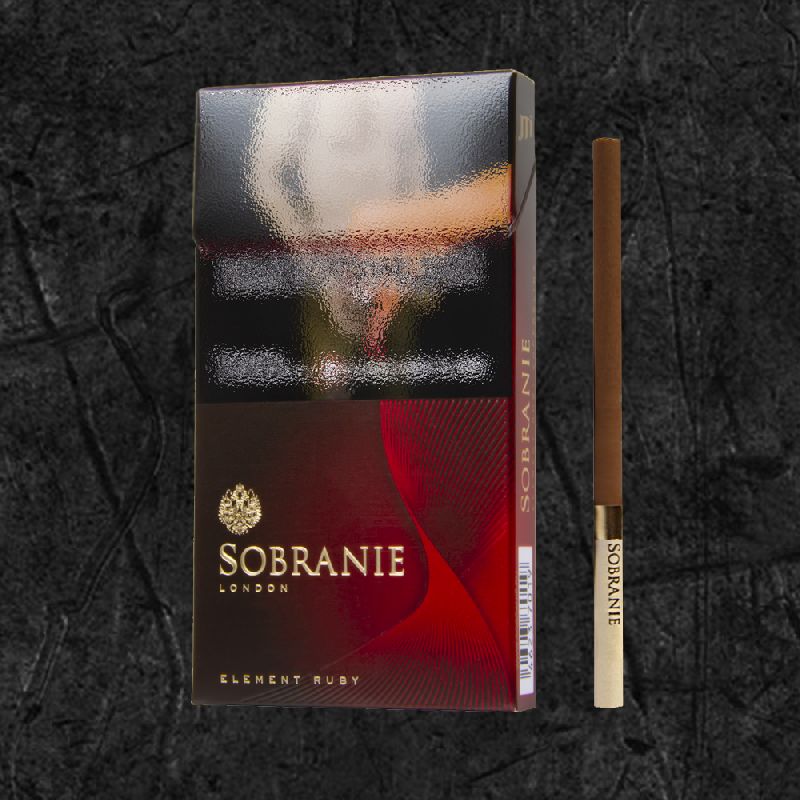 Сигареты Собрание Элемент Руби Супер Слим (Sobranie Element Ruby)