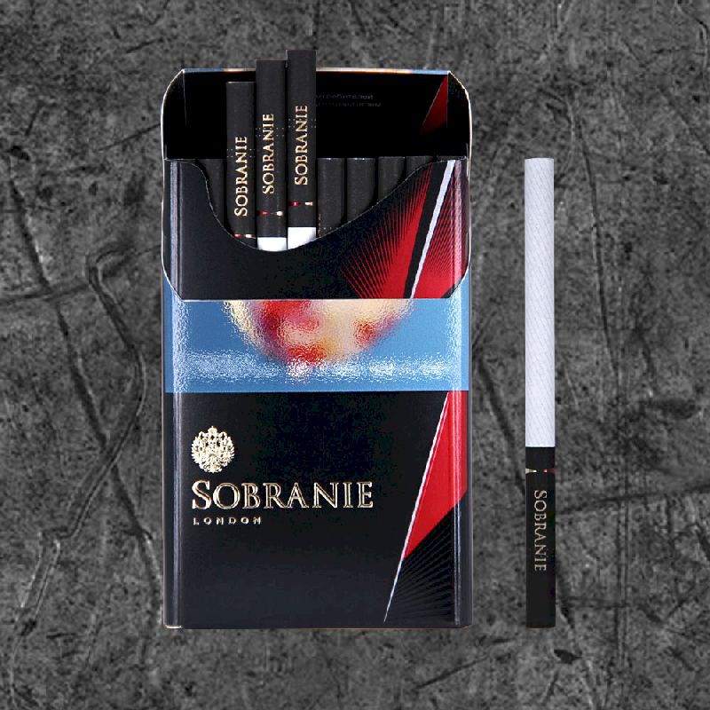 Сигареты Собрание Блекс (Sobranie Blacks)