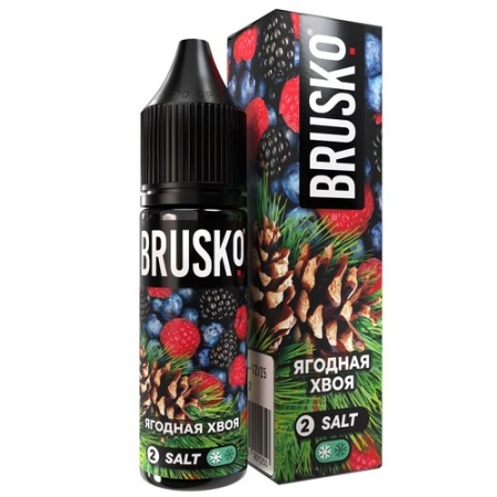 Жидкость BRUSKO(Chubby) 2 35мл Ягодная хвоя 2
