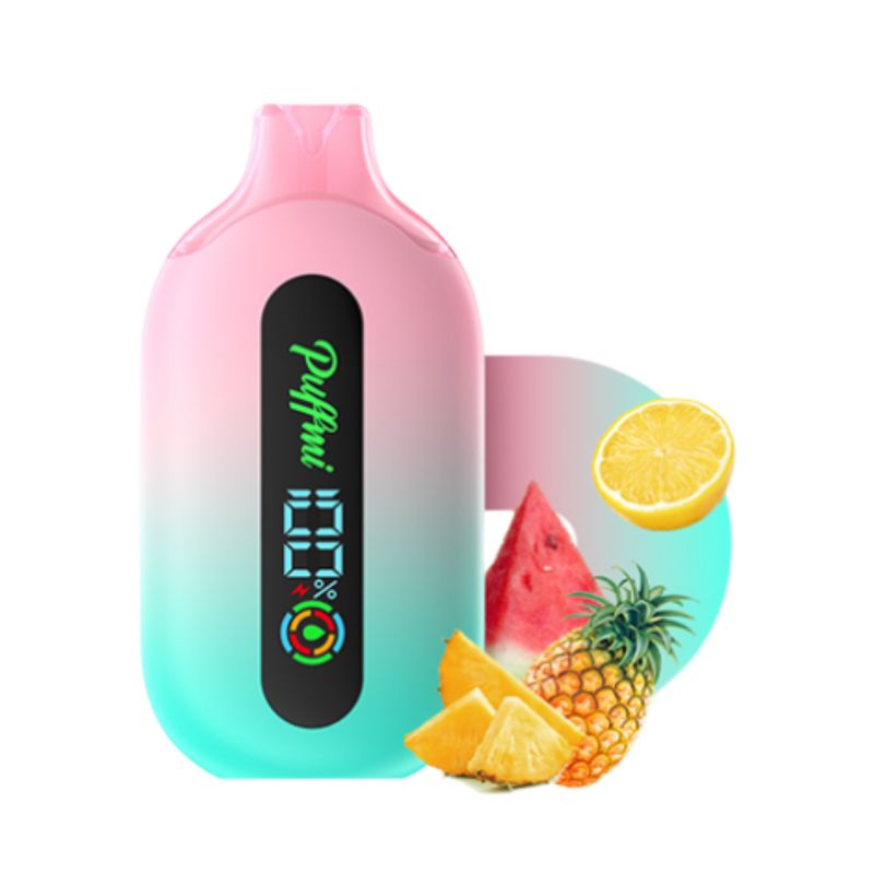 Электронная сигарета PUFFMI PURE 12000 затяжек Ананас лимон арбуз