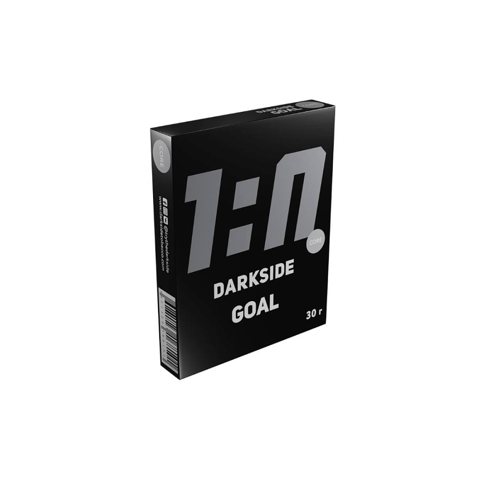 Табак для кальяна Darkside Core 30гр Goal (Черника, Энергетик)