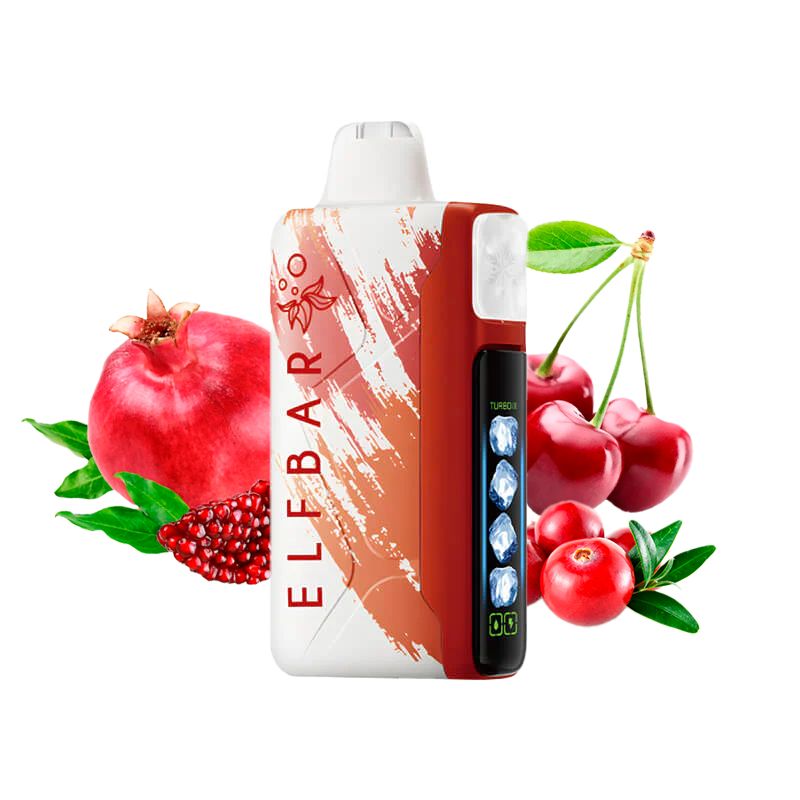 Электронная сигарета Elf Bar Ice King 30000 - Вишня гранат клюква (Cherry Pomegranate Cranberry)