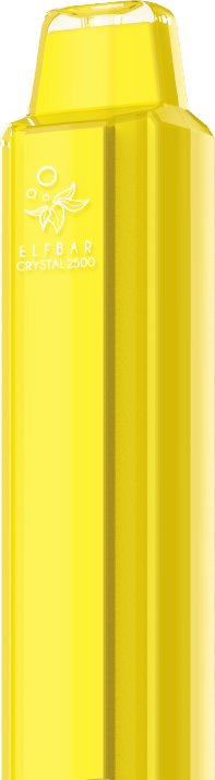 Электронная сигарета Эльф Бар 2500 затяжек Банан (Elf Bar Crystal 2500 Banana)